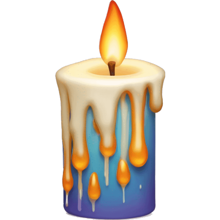 melting candle emoji