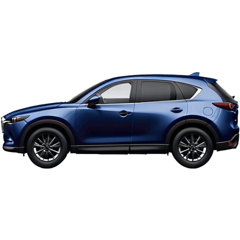 Dark blue 2022 Mazda CX five emoji