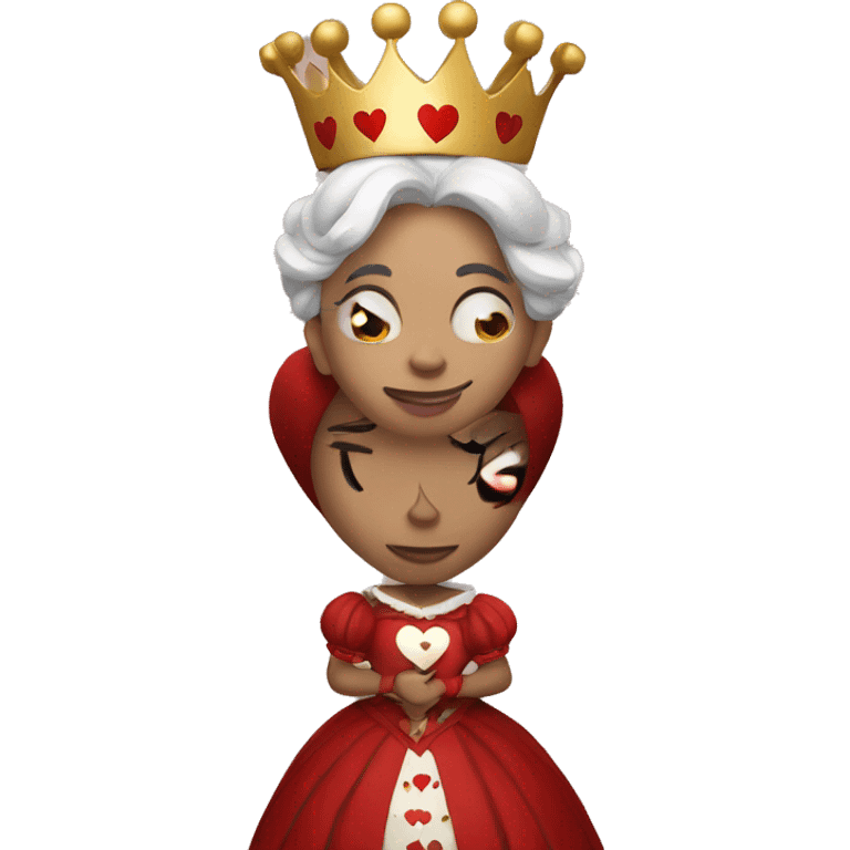 Queen of Hearts emoji