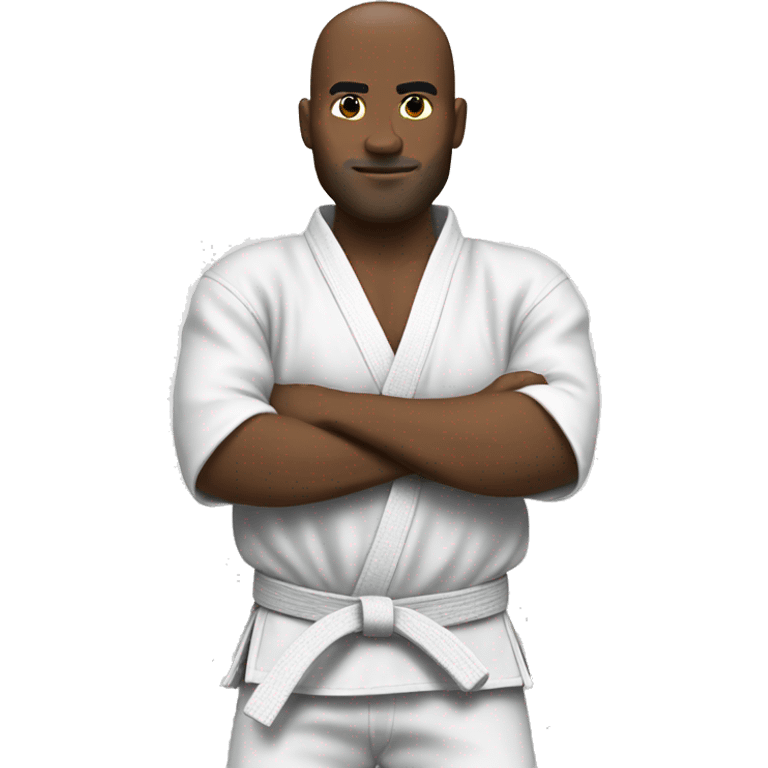 White belt jujitsu  emoji