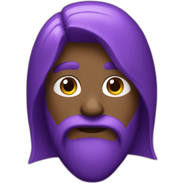 F purple emoji