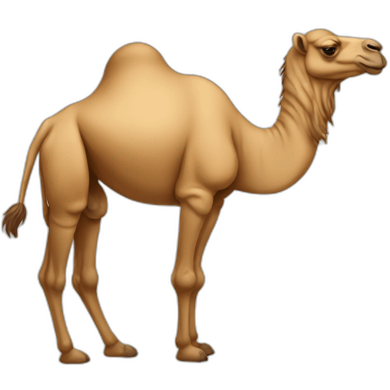 Camel sad emoji