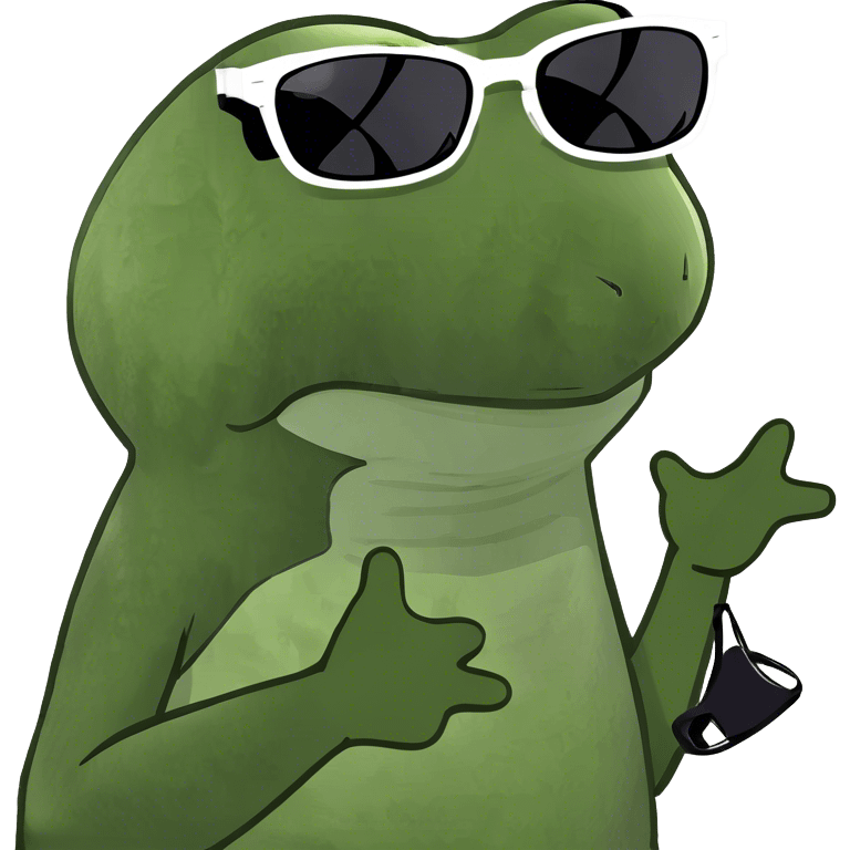 bufo with sunglasses emoji