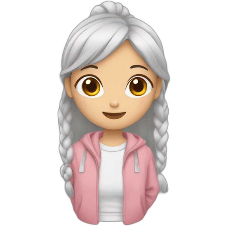 Girl with ྀིྀི emoji