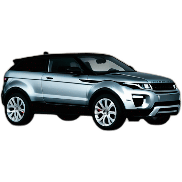 Range Rover Evoque Black emoji