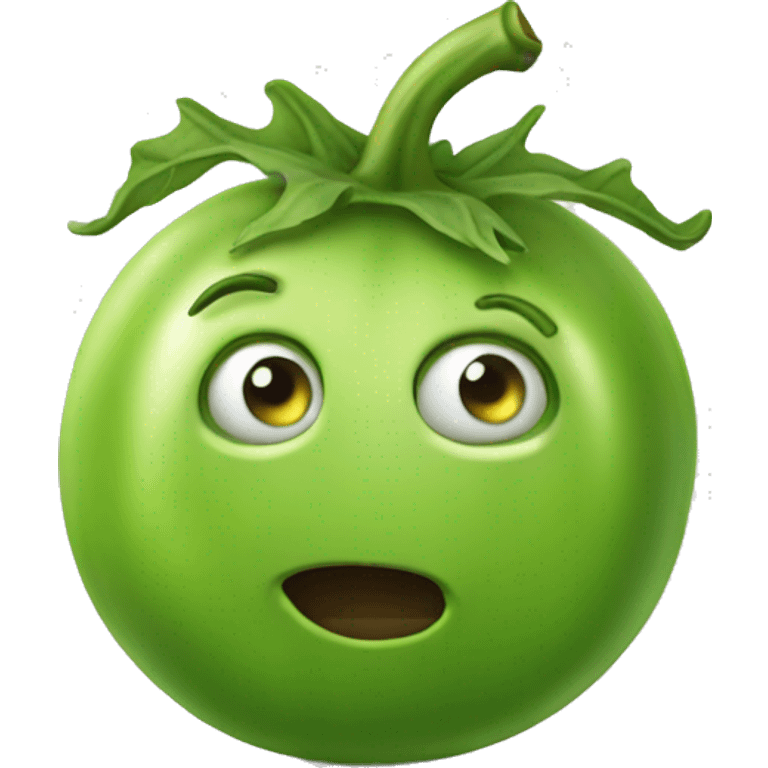 green tomato emoji