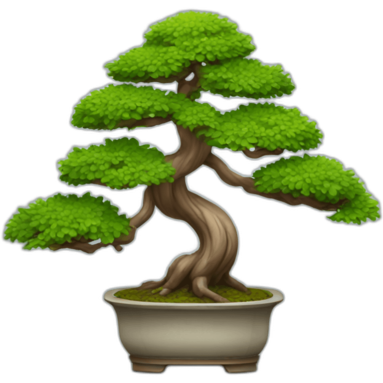 A bonsai tree emoji