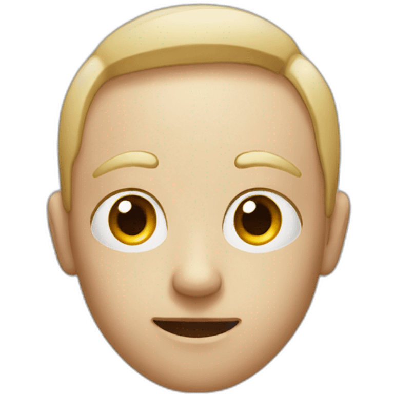 emoji with one normal eye and one half open eye emoji