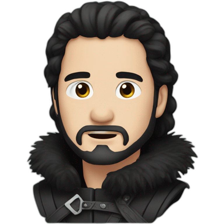 Jon snow face emoji