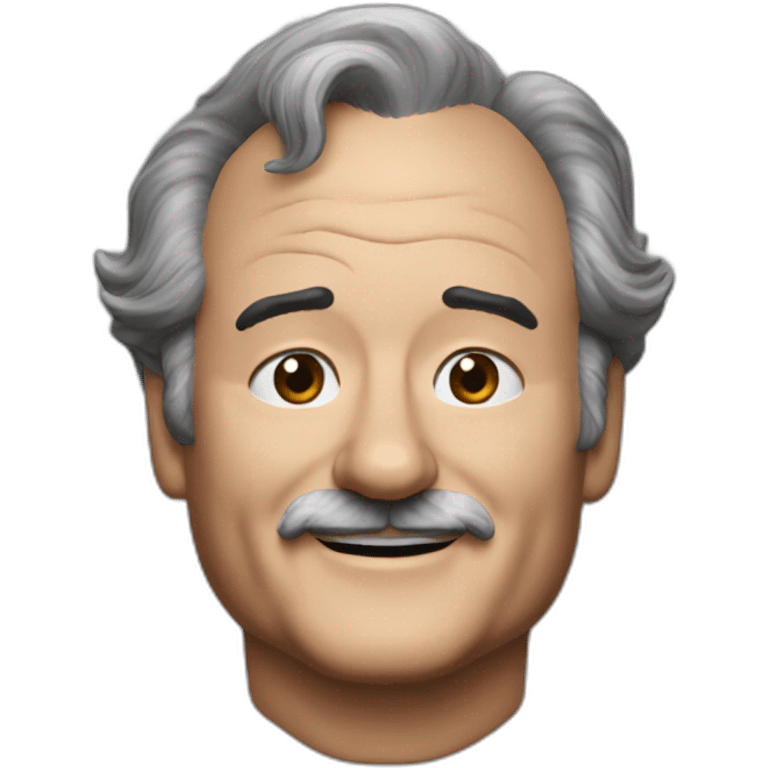 Bill murray black hair emoji