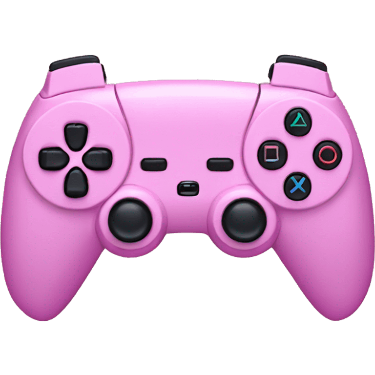 Pink ps5 controller emoji