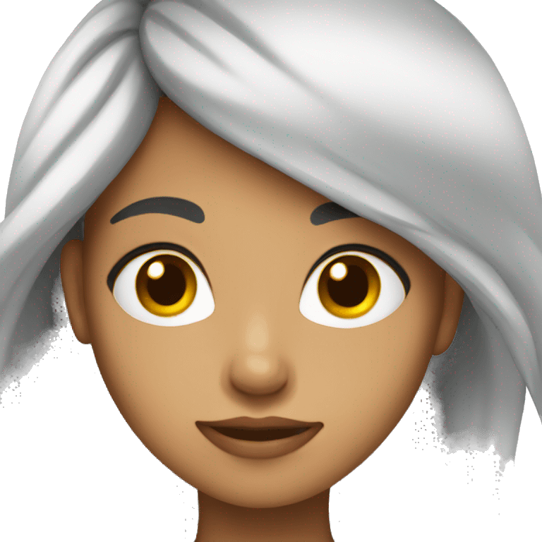 Beautiful girl emoji