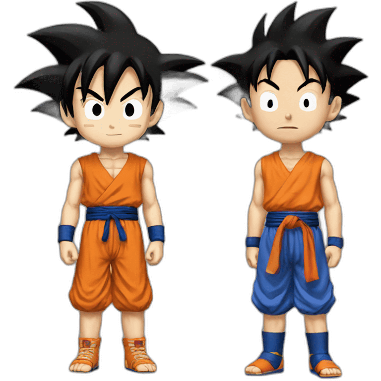 goku luffy emoji