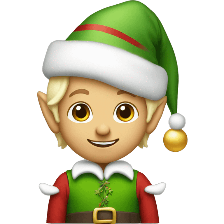 Christmas little elf  emoji