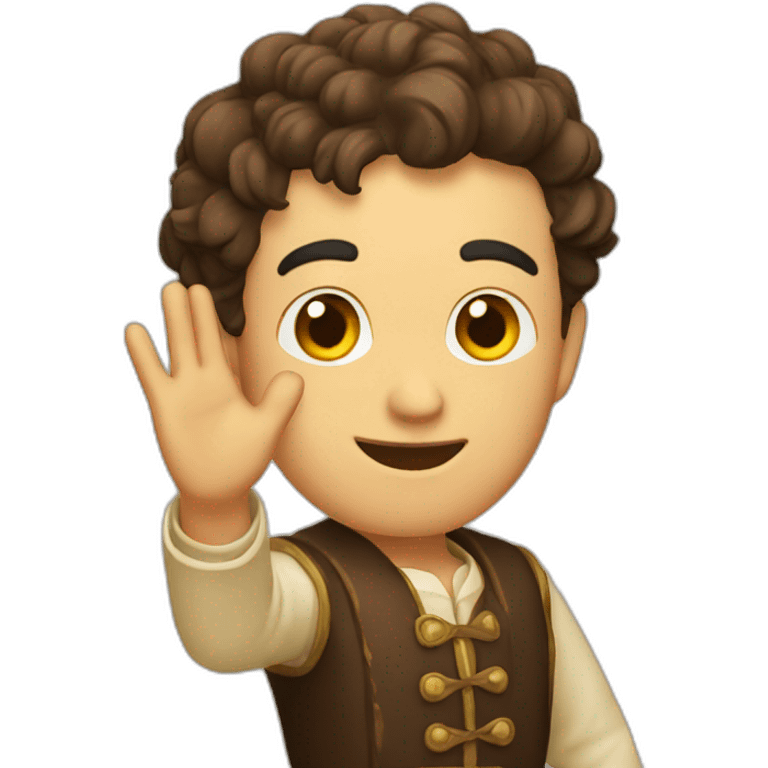 bard waving hand emoji