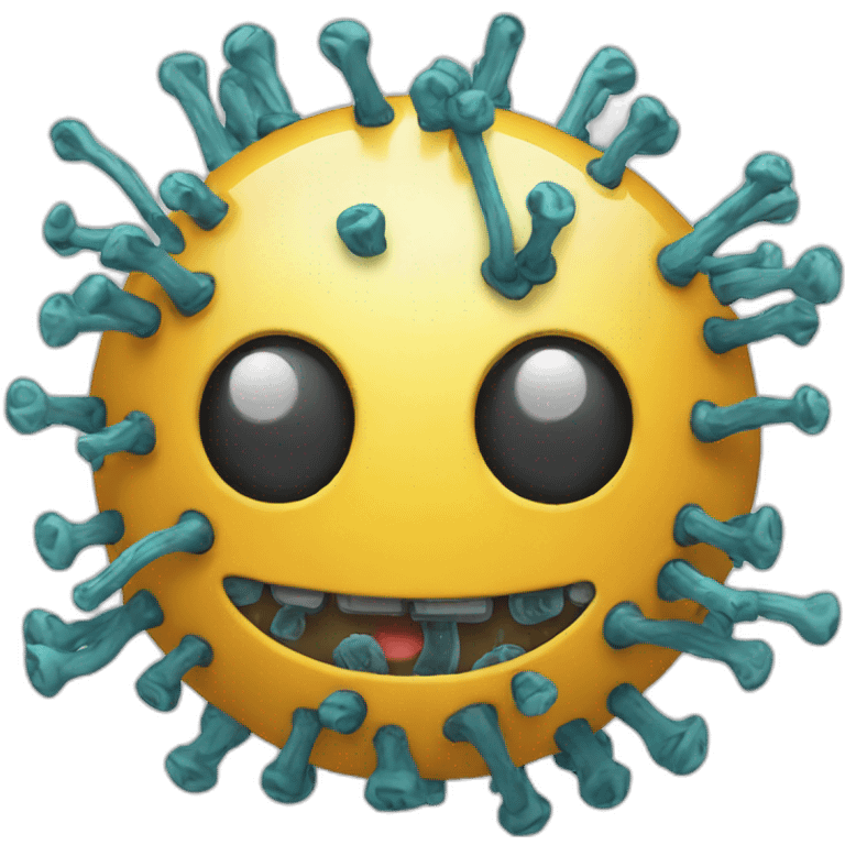 computer virus emoji