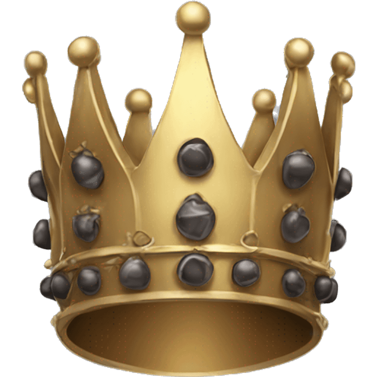 Gothic king crown emoji