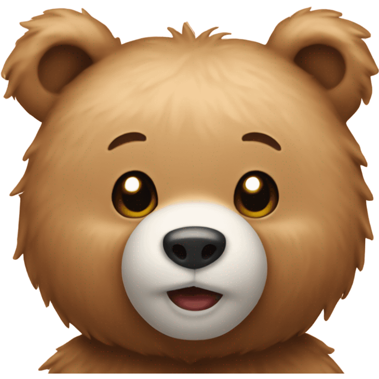 Love you bear emoji