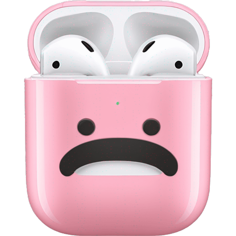 Pink AirPods maxes  emoji