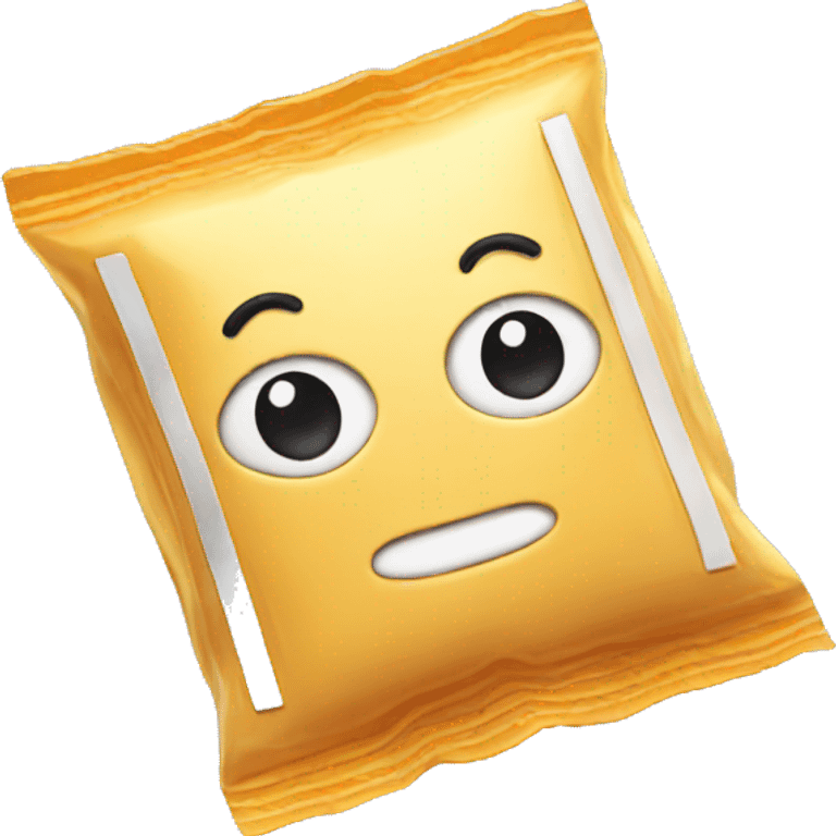 a chip emoji