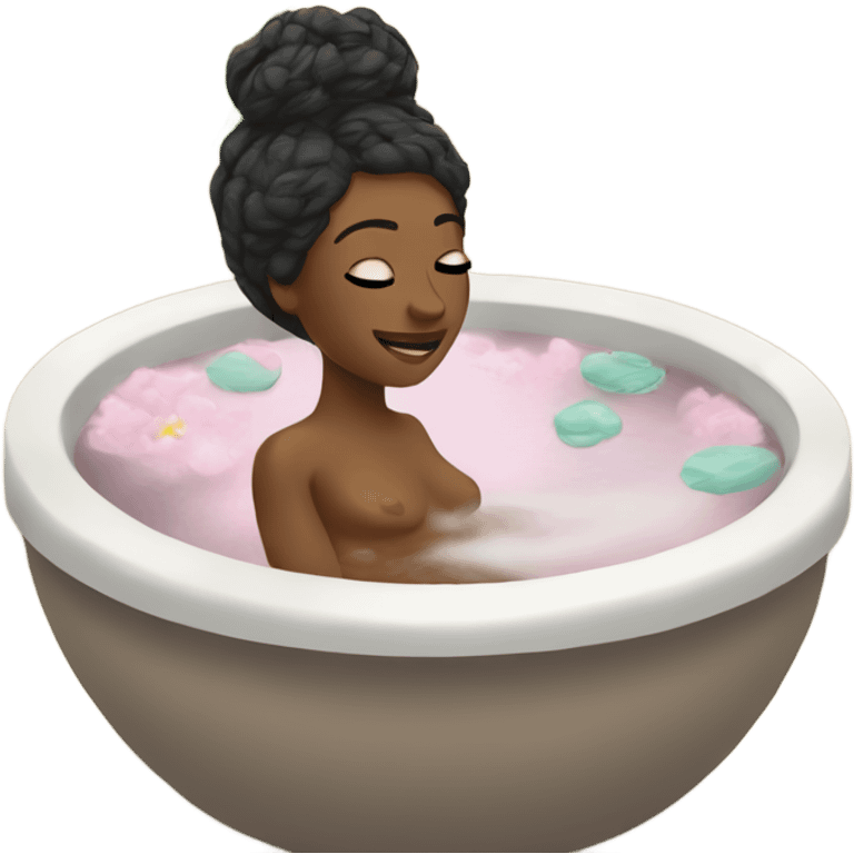 Spa day emoji