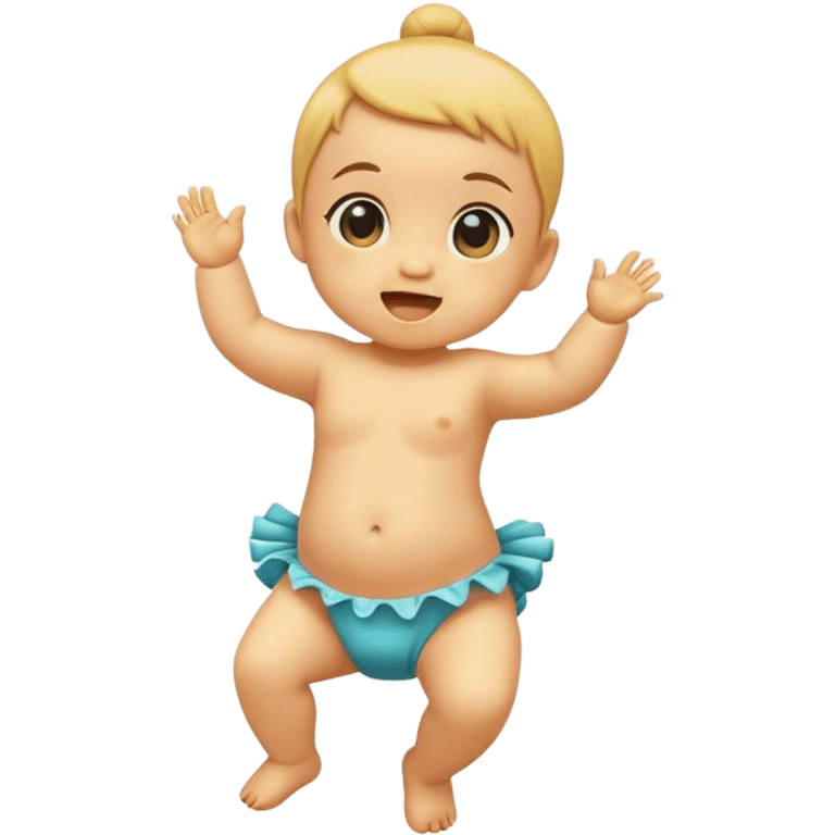 Dancing baby emoji