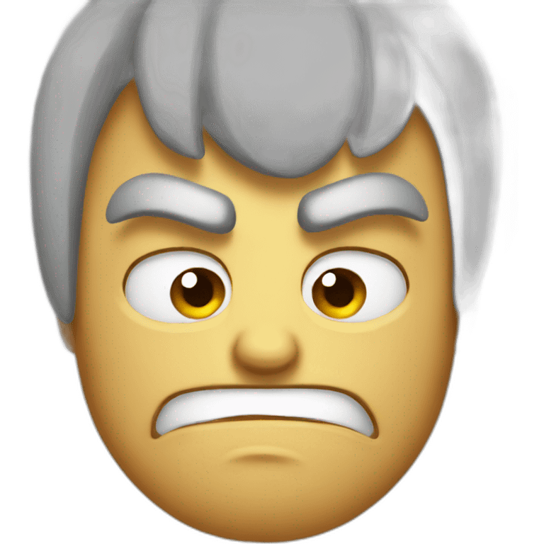 Angry emoji