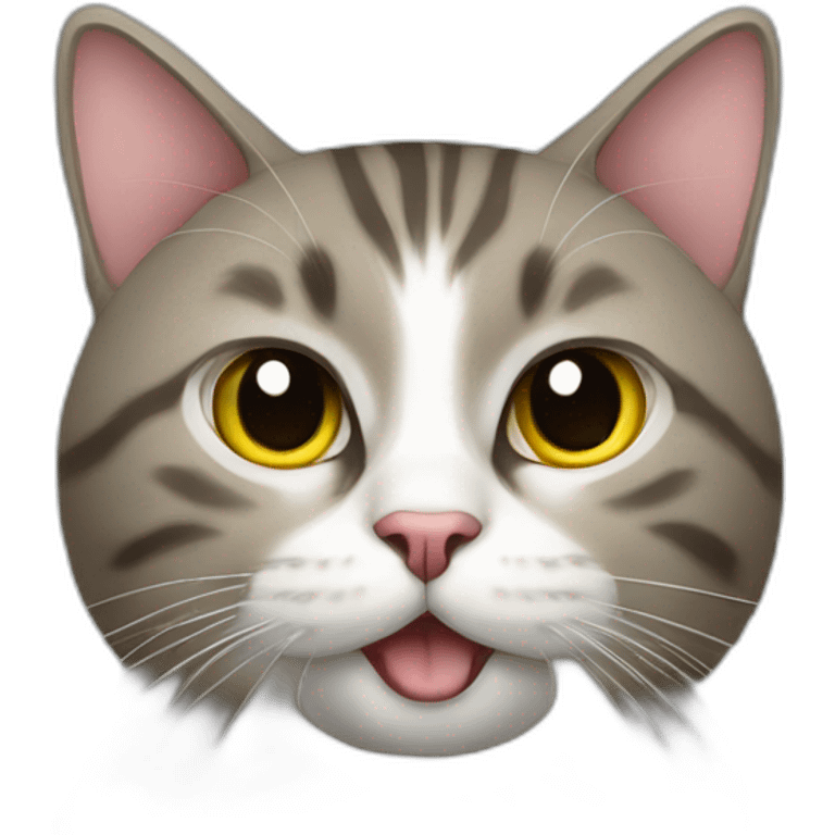 cat coding on a macbook emoji