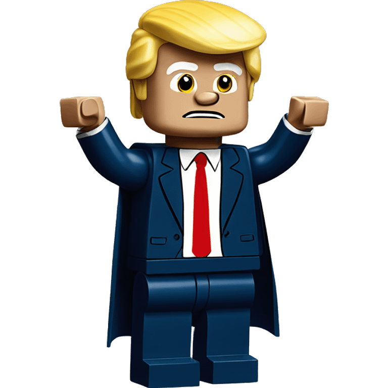 Lego Donald Trump emoji