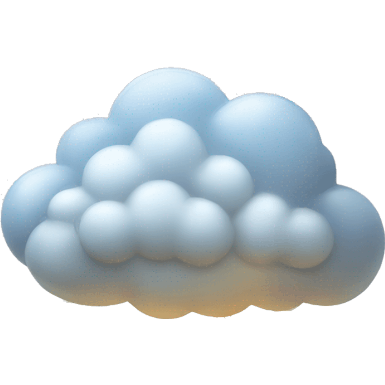 pixel cloud emoji