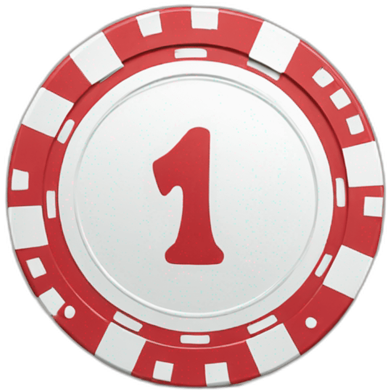 poker chip emoji