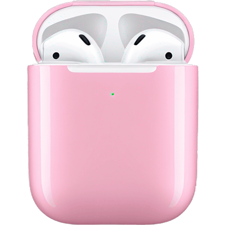 Pink AirPods emoji