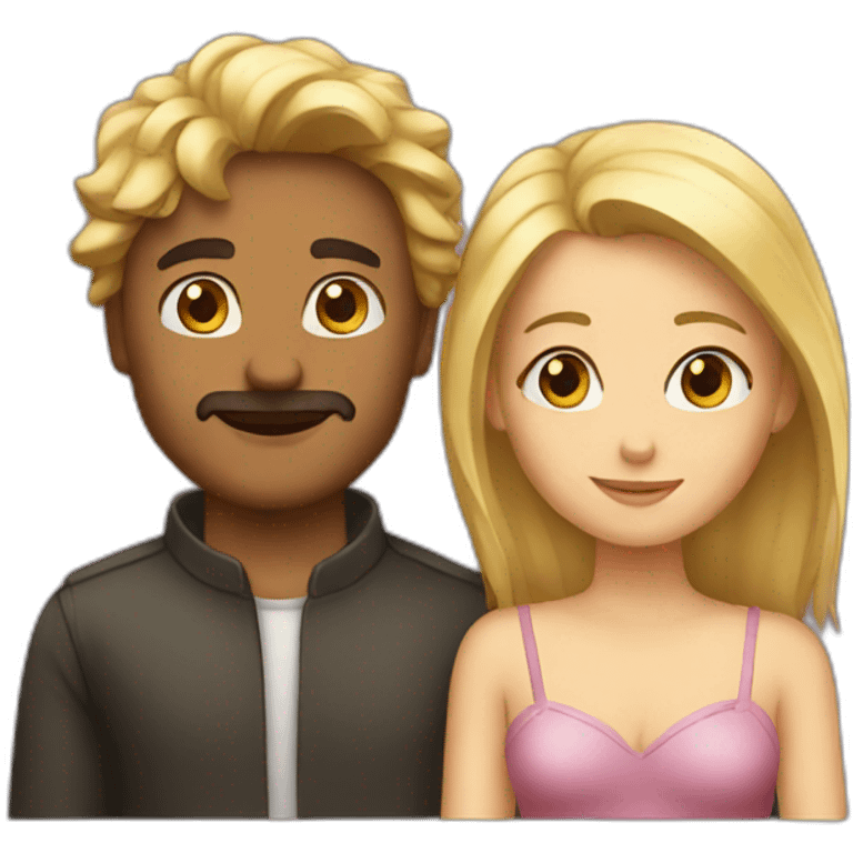 Two lovers emoji