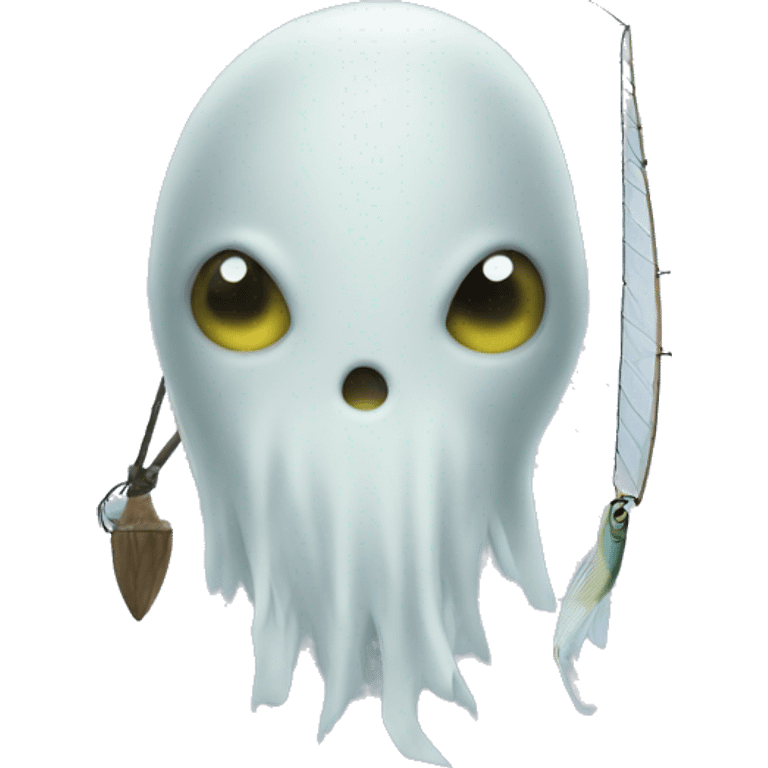 Fishing ghosts emoji