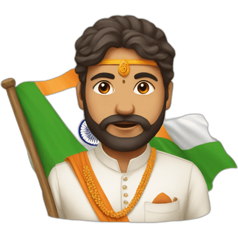 Ankhand bharat emoji