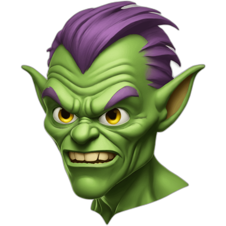 Smelly green goblin emoji