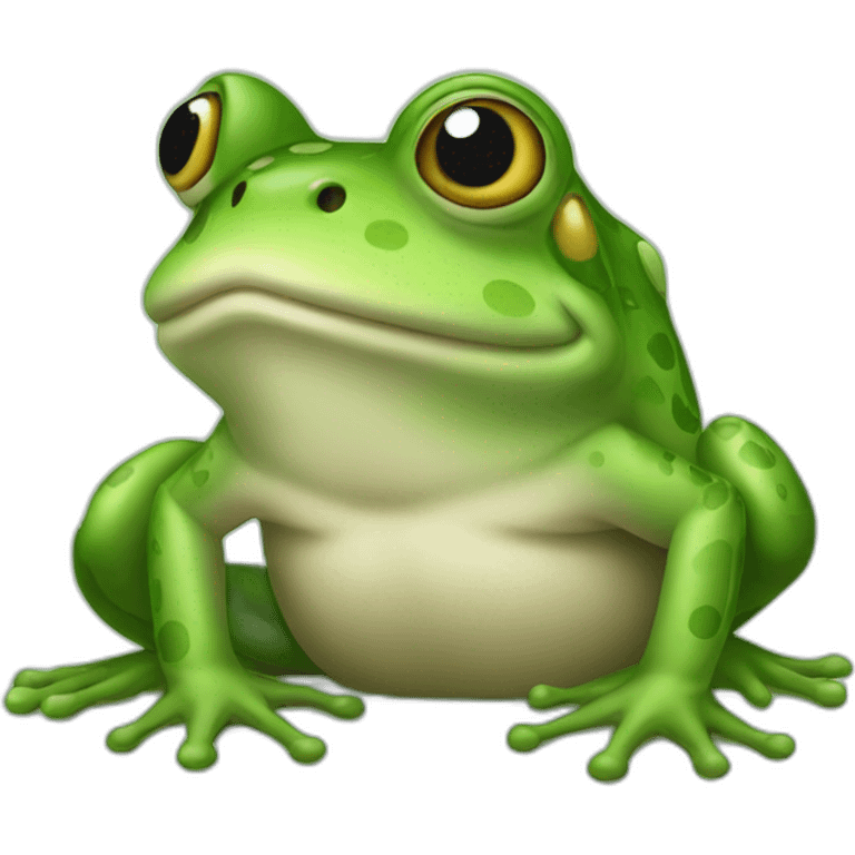 Pero frog emoji