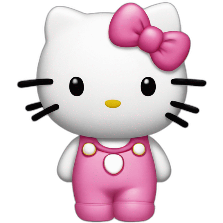 Hello kitty debout emoji