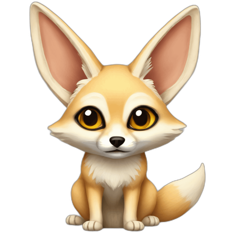 Fennec fox emoji