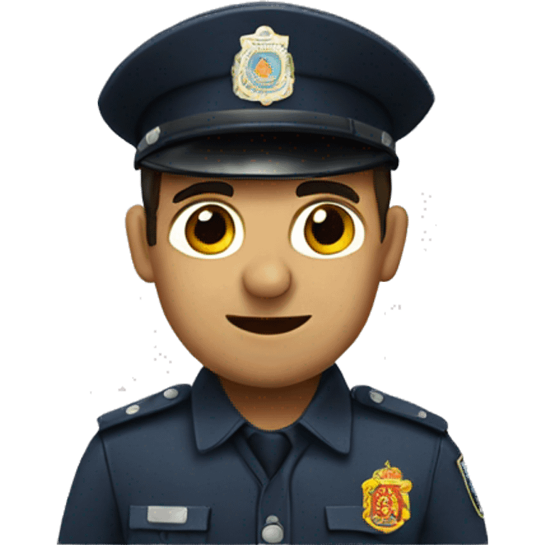 A Spanish policeman emoji