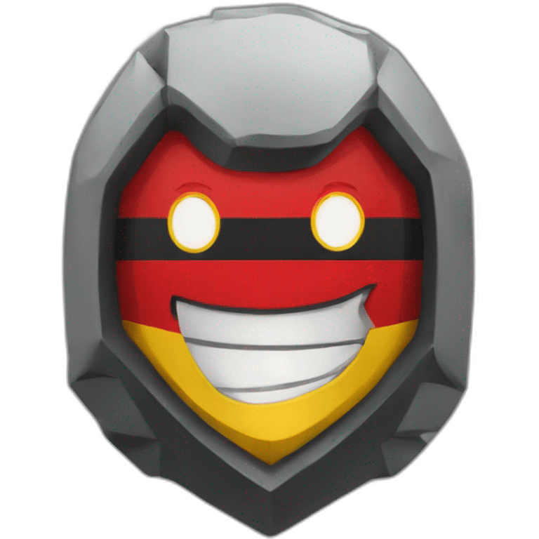 faça um escudo do flamengo emoji