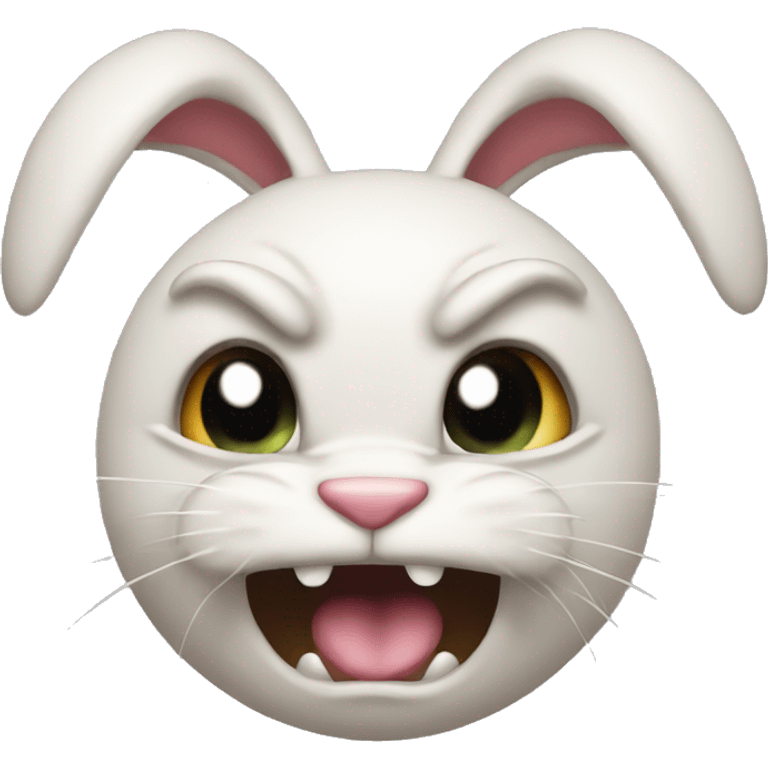 very angry bunny emoji