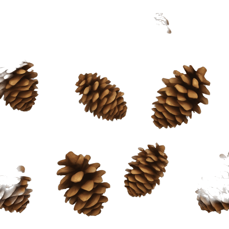 Spruce pine cone emoji