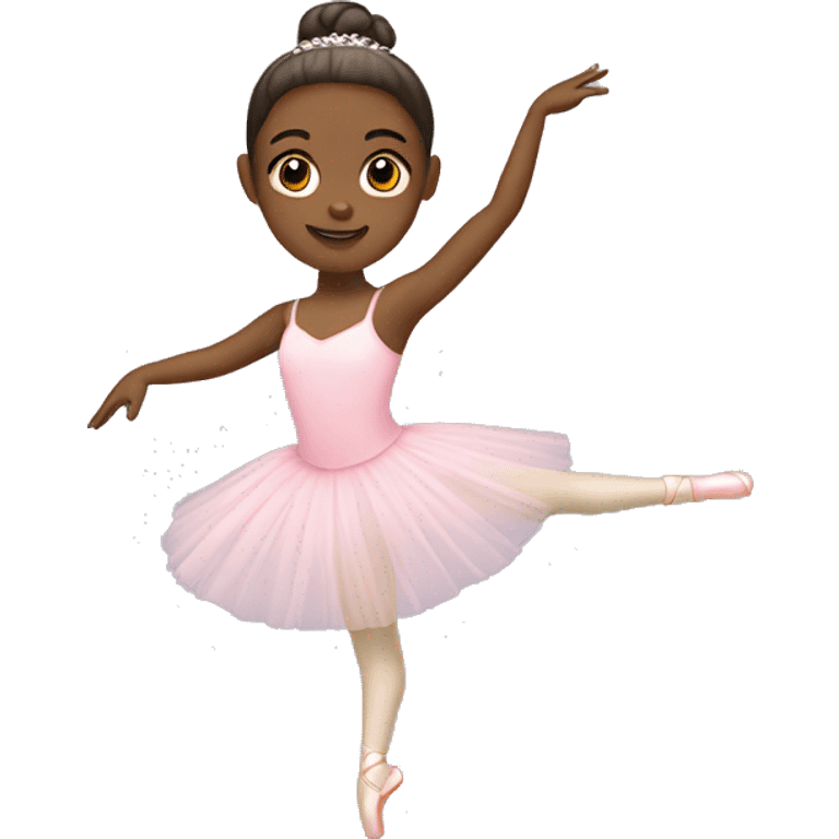 A ballerina  emoji