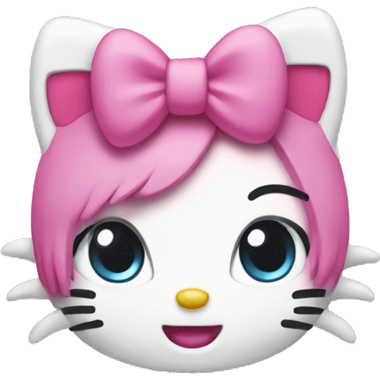 Hello kitty emoji