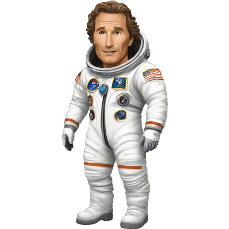 Matthew McConaughey spacesuit emoji