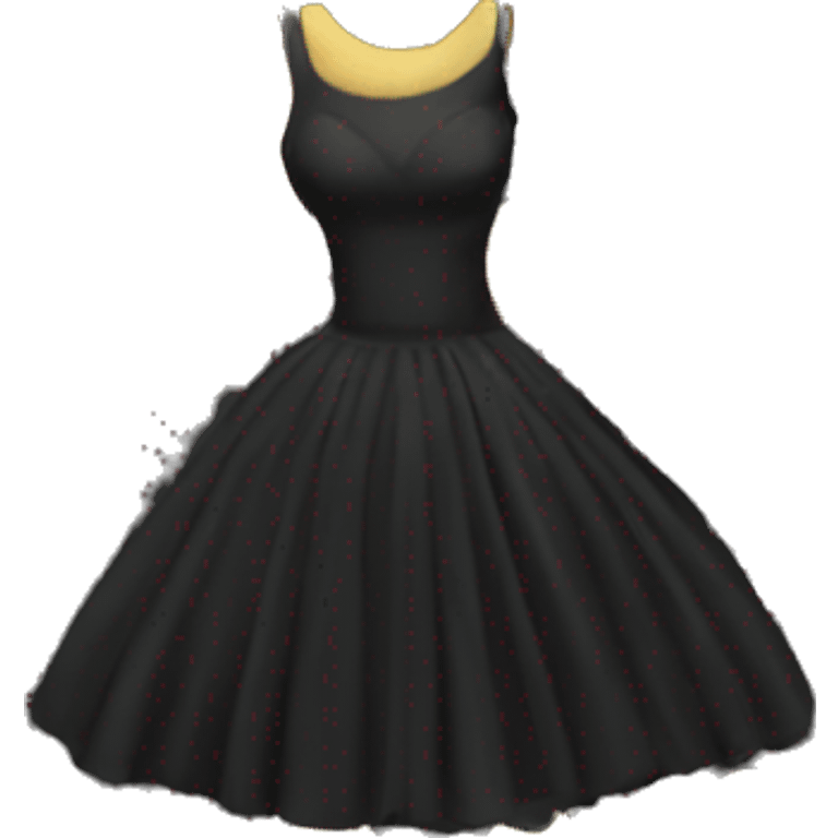 Black dress emoji