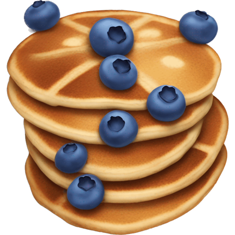 Blueberry pancakes  emoji