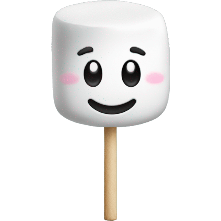 marshmallow on a stick emoji