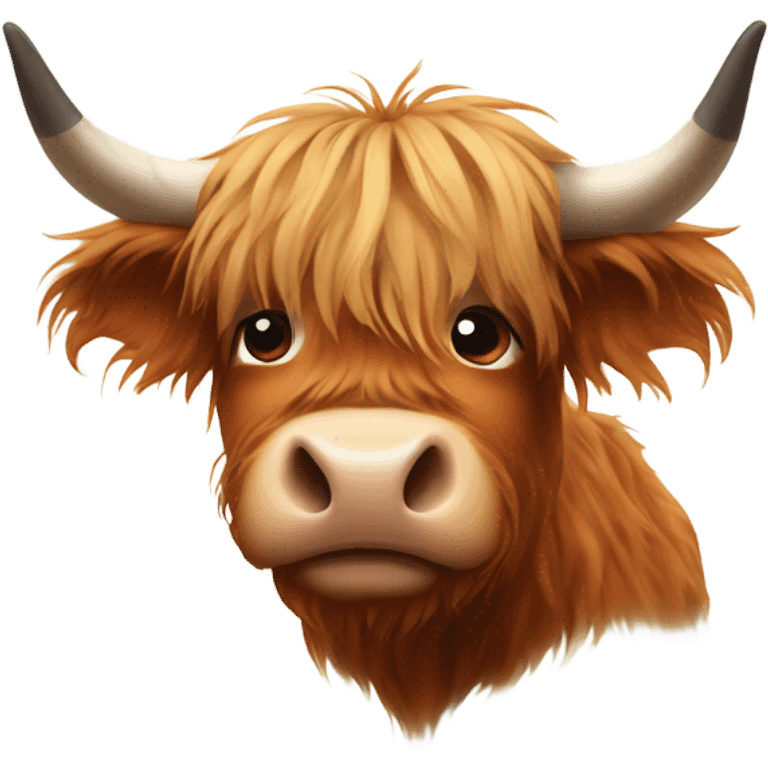 Highland cow emoji